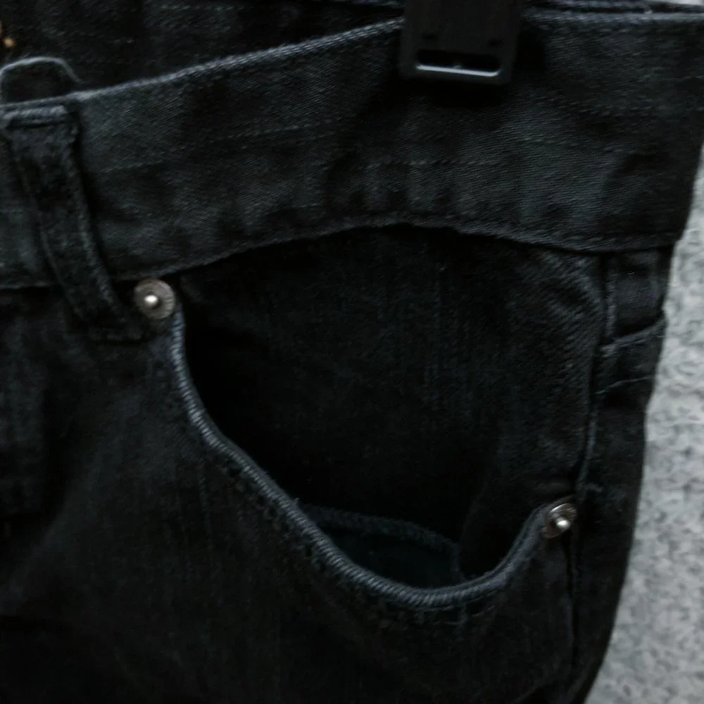 Lauren Jeans Co Women's 2 Classic Black Bootcut Jeans 28.25" 29.25" 9.25" - Picture 11 of 12